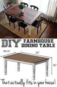 Diy Farmhouse Table Free Plans