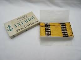 Details About 24 Vintage Clarks Anchor Yellow 795 Embroidery Silks Thread Stranded Cotton Nos