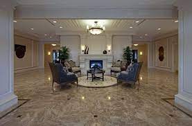 when and where can marble floors become