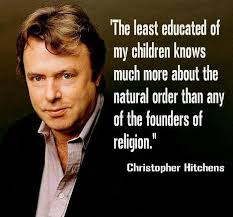 Christopher Hitchens - Daily Atheist Quote via Relatably.com