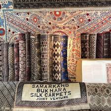 samarkand bukhara silk carpets factory