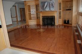 Maple Hardwood Floor In Family Room