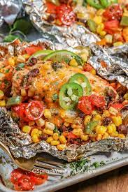 Chicken Foil Packet Recipes gambar png