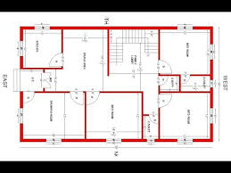 30x50 East Facing House Plan 3bhk