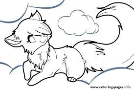 Free wolf mating coloring page to download or print, including many other related wolf coloring page you may like. Anime Wolf Coloring Pages Printable