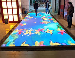 interactive led floor tiles