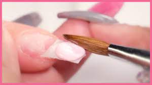 how to apply acrylic nails for