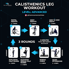calisthenics leg workout bodyweight