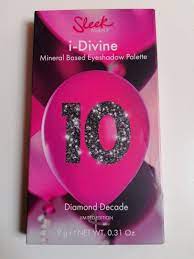 sleek makeup i divine diamond decade