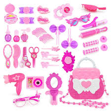 toy set s pink cosmetic bag