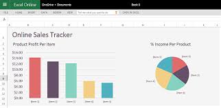 Online Sales Tracker Template For Excel Online