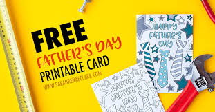 Father's day templates are online templates that range from invitations, social media greetings, signages, cards, etc. Free Father S Day Card Printable Template Sarah Renae Clark Coloring Book Artist And Designer