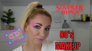 80s makeup look stranger things you