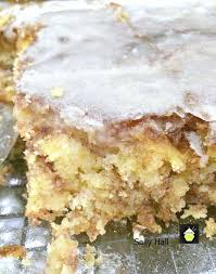 Honey bun cake reminds me of the classic american convenience store honey bun pastries that were like cinnamon rolls in a pinch. Duncan Hines Honey Bun Cake Recipe Honey Bun Cake Chef Alli Ghmaple