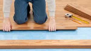 lay timber floorboards