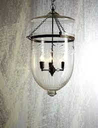 Bell Jar Pendant Light Glass