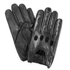 Isotoner Mens Smooth Leather Driving Gloves