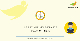 up b sc nursing entrance exam syllabus