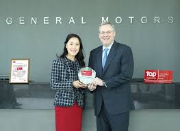 gm china receives top employer 2016