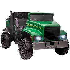 aosom two seater kids tractor with