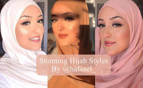 stunning hijab styles by hafsael