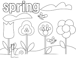 Pagini de desenat ale lui primăvara pe internet. Primavara A Sosit In Sfarsit Planse De Colorat Gratuite Pentru Copii