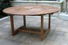 Round Outdoor Dining Table Diy Patio Table