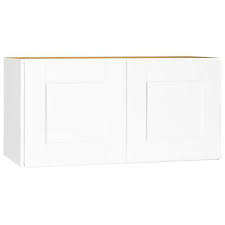 Shaker Wall Bridge Cabinet White 30x15