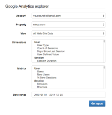 Google Analytics Api V3 And Php Filters And Charts Sitepoint