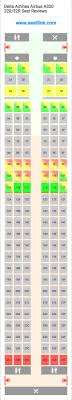 Delta Airlines Airbus A320 320 32r Seating Chart Updated