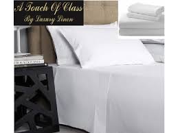 a touch of class luxury flat sheets