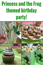 princess and the frog birthday party