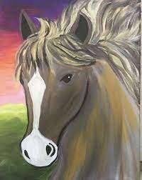 How To Paint A Horse Step By Step