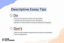 how to write a solid descriptive essay