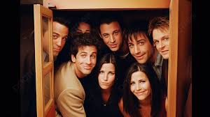 friends cast background a group of