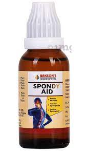 bakson s spondy aid drop bottle of