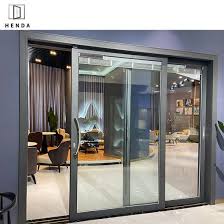 Double Glass Sliding Patio Door