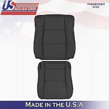 Bottom Leather Seat Covers Black