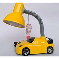 Đèn bàn học điện quang hình xe | Shop hoa Mộc Lan