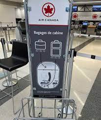 guide to the air canada carry on size