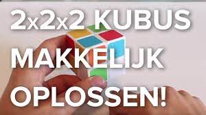 Hoe los je een 2x2x2 Rubik's Kubus op? - YouTube