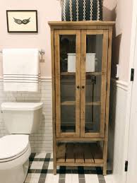 freestanding bathroom linen cabinets