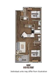 two bedroom 500 square