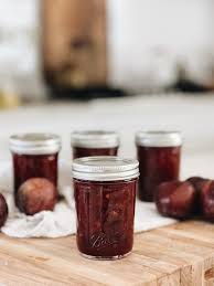 plum jam fresh preserving