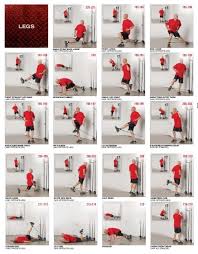 Bodybuilding Exercises Chart For Men Tower 200 Legs Workouts