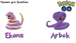 Pokemon Gos Evolution Ekans Evolves Into Arbok