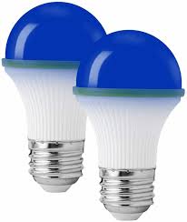 2 Pack Colored Light Bulbs Colored Led Light Bulbs Night Light Bulbs Blue Ebay
