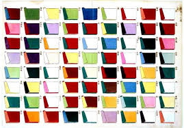 Color Multi Textile A Color Combination Chart For