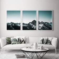 Mountain Range Panoramic Art Prints