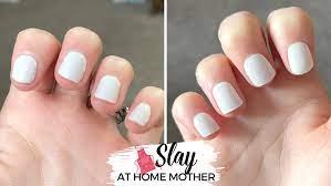 gel manicure at home manime vs